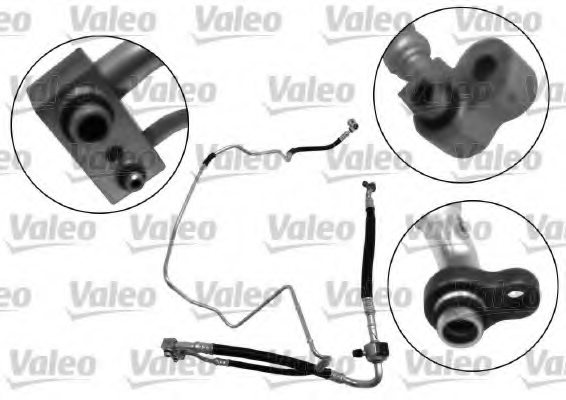 VALEO 818495 High Pressure Line, air conditioning